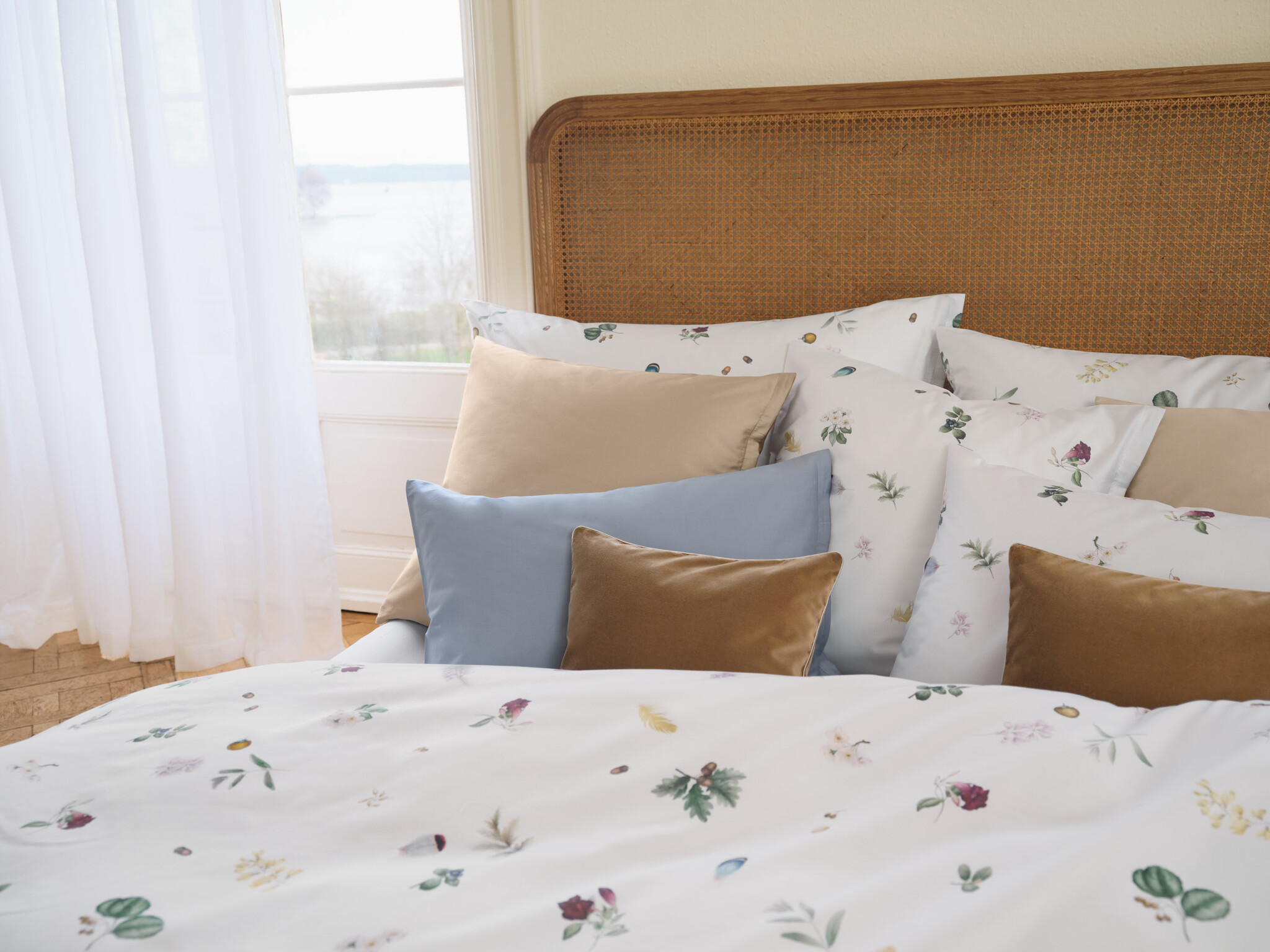 Schlossberg    Schlossberg AMBRA schweizer Satin Bettwäsche | Textile Träume