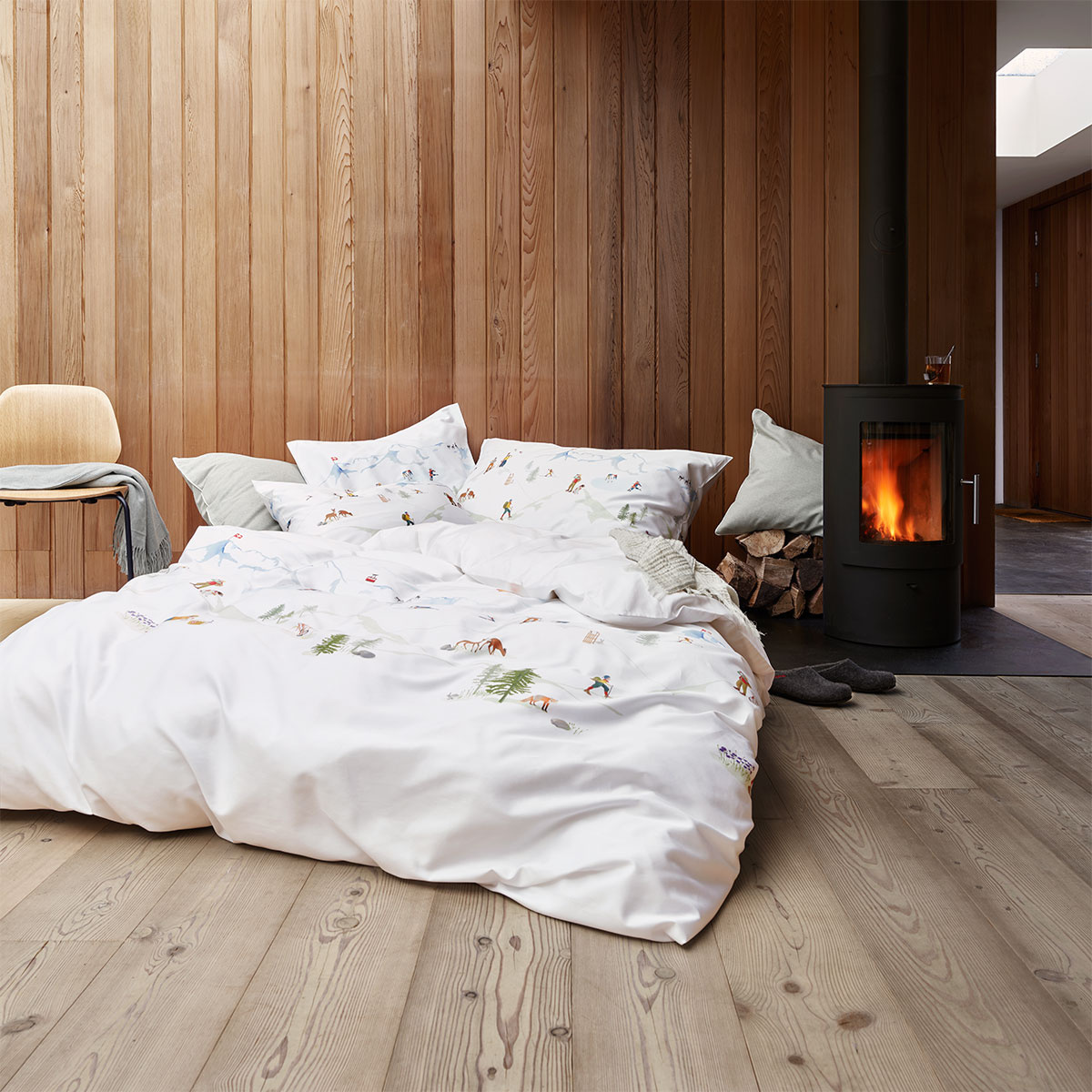 Schlossberg  Schlossberg ALPINA Satin Bettwäsche – 100 % Baumwolle