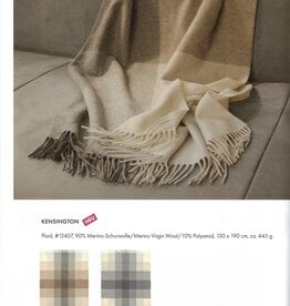Eagle Produkts Kensington Plaid Karomuster-Merinowolle mix- 2 Farben