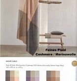 Eagle Produkts  MONTE CARLO  Cashmereplaid 50% Cashmere 50% Schurwolle  4 Farben