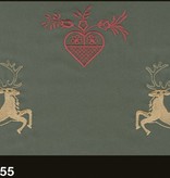 Graser - feinste Bettwäsche Graser Bettwäsche - Stickerei Hirsch Satin weiß