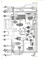 Front wiring left hand drive (alternator / battery on the right) pallas 68