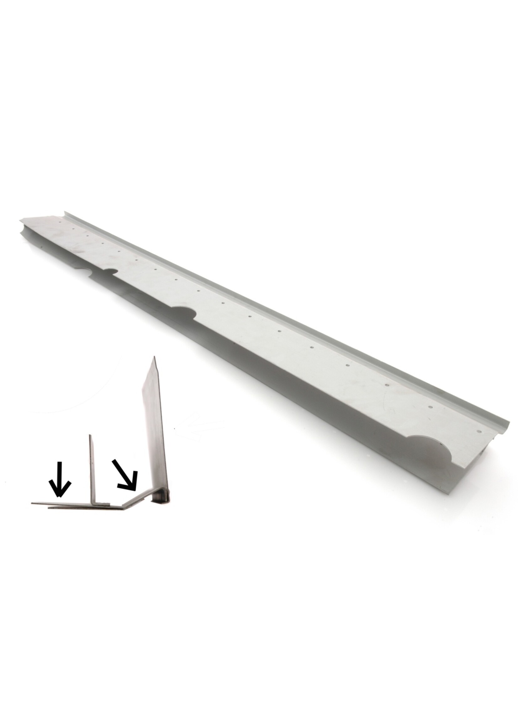 Panel rep piso central derecha hasta chapa de tanque 1,25mm 210cm Nr Org: DS74377A