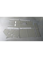 Dorpelbekleding vinyl L/R light grijs 86 non Pallas 09/61-07/67