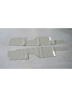 Dorpelbekleding vinyl L/R light grijs 86 non Pallas 09/61-07/67
