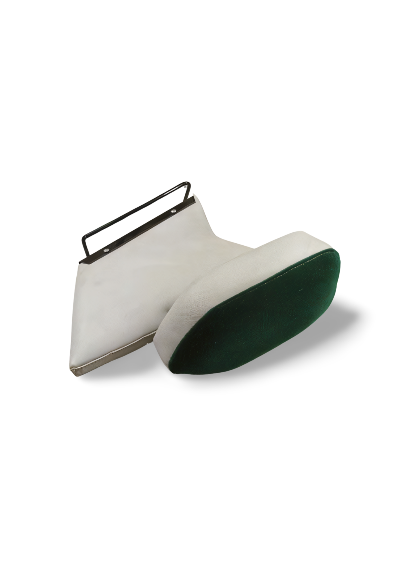 Central armrest Jersey green 03/29 09/69- Nr Org: Interior - Image 03/29