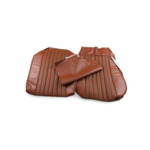 Housses Simili-cuir marron foncé (fauve) 31/34 09-71-