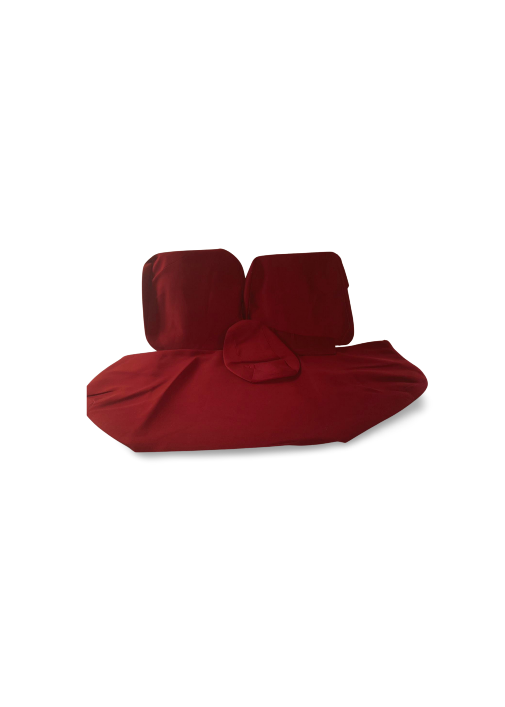 Upholstery set Jersey red 00/74 (with armrest bench 14cm) non Pallas -07/62 Nr Org: Interior - Image 00/74