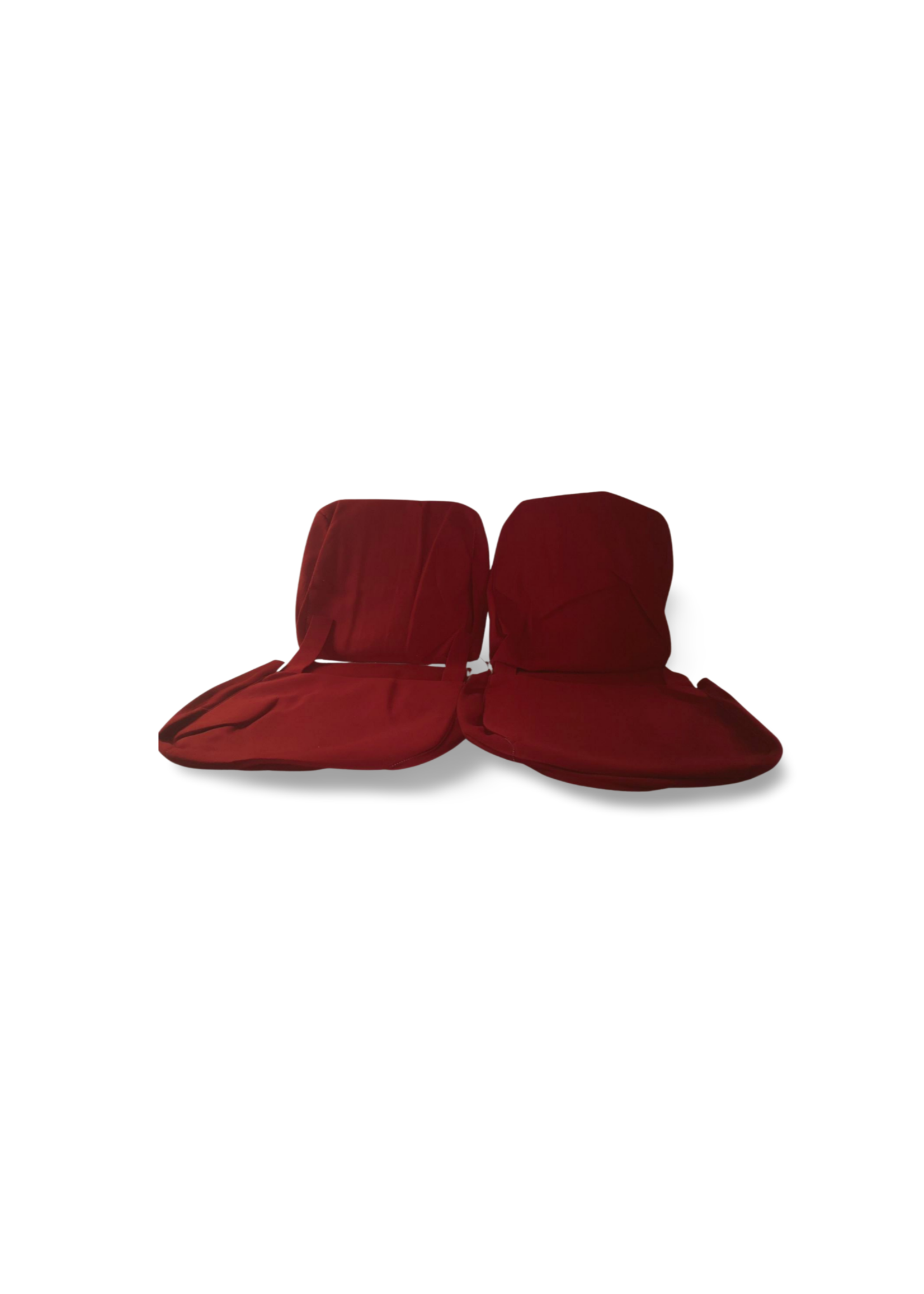 Upholstery set Jersey red 00/73 (2 seats, rear bench, 2 strapontins) Break 09/62-07/69 Nr Org: Interior - Image 00/73