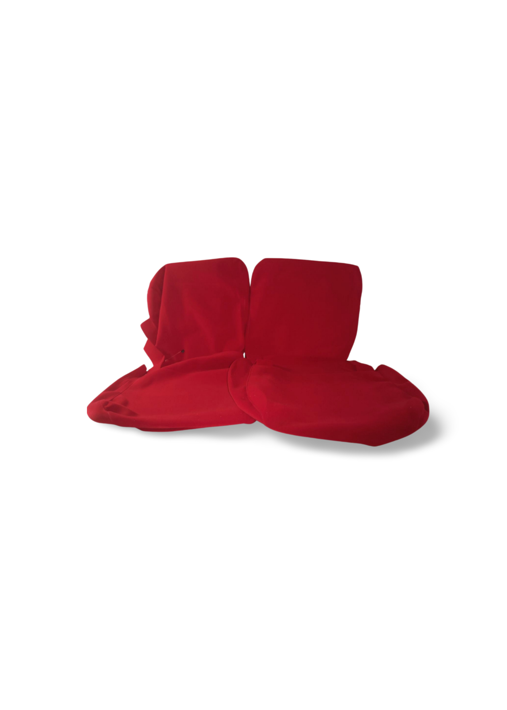 Upholstery set Jersey red 16/74 (with armrest bench 14cm) non Pallas -07/62 Nr Org: Interior - Image 16/74