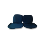 Hoesset Jersey blauw 63/73 (2 stoelen, gedeelde achterbank) Ambulance 09/62-07/69