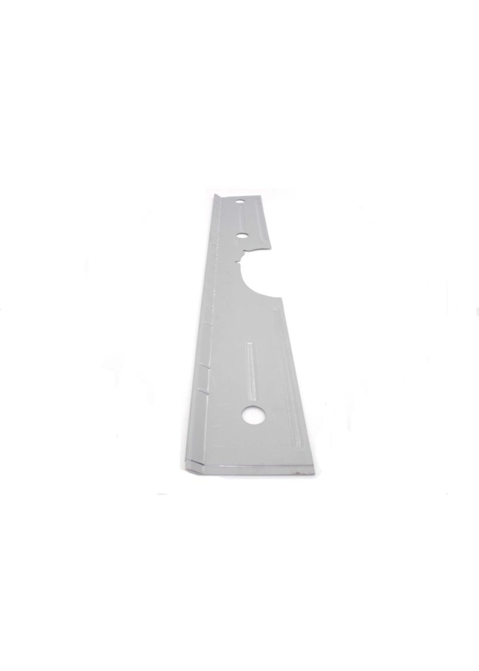 Tôle réparation plancher gauche jusqu'à la tôle sous réservoir DS / ID 1,25mm 150cm