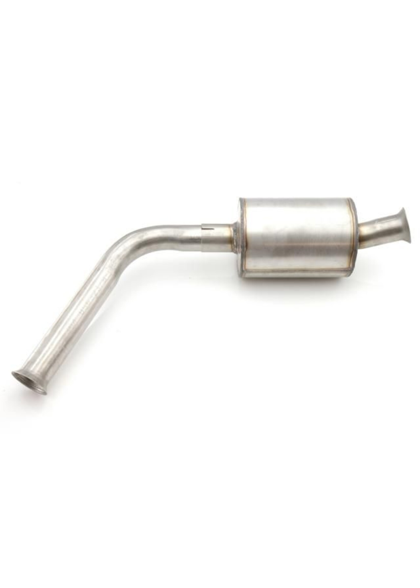 Vlampijp met pot RVS -61