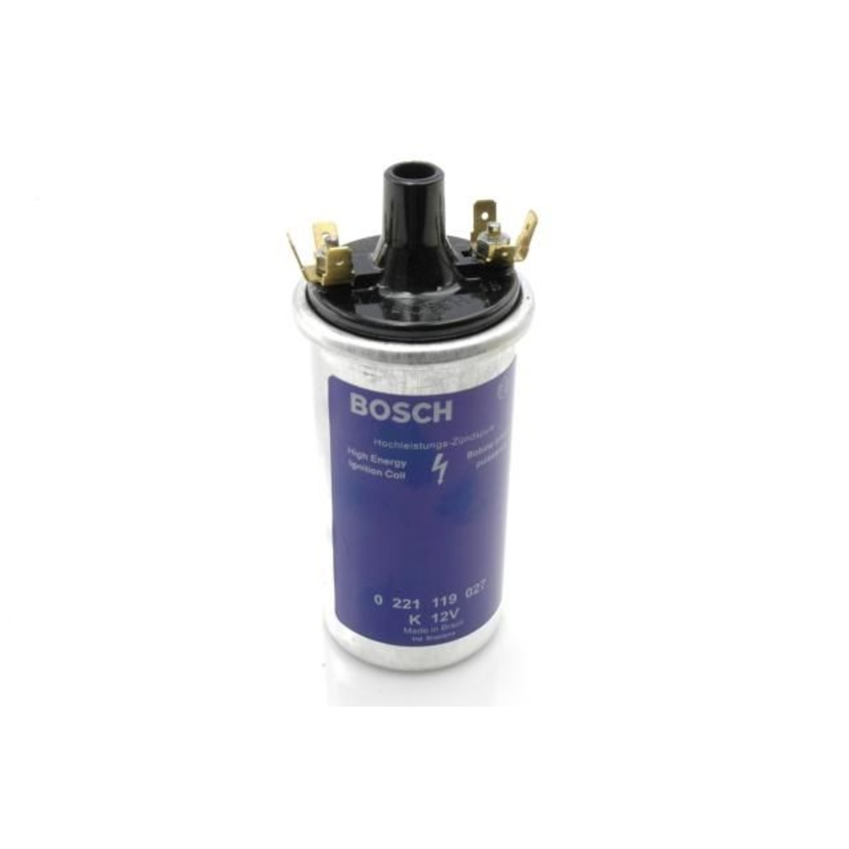 Ignition coil without resistance 12V Bosch Nr Org: DM212088