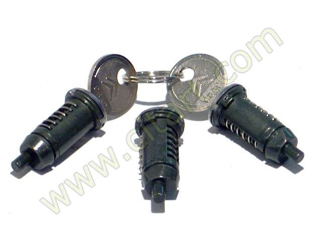 Serrure Barillet CV 250 004 Pour Citroën 2CV, DS, ID, GS, Visa, CX, HY - Pièce NOS