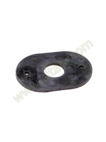 Rubber oval rear wing
