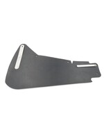 Mud flap + reinforcement rear wing left