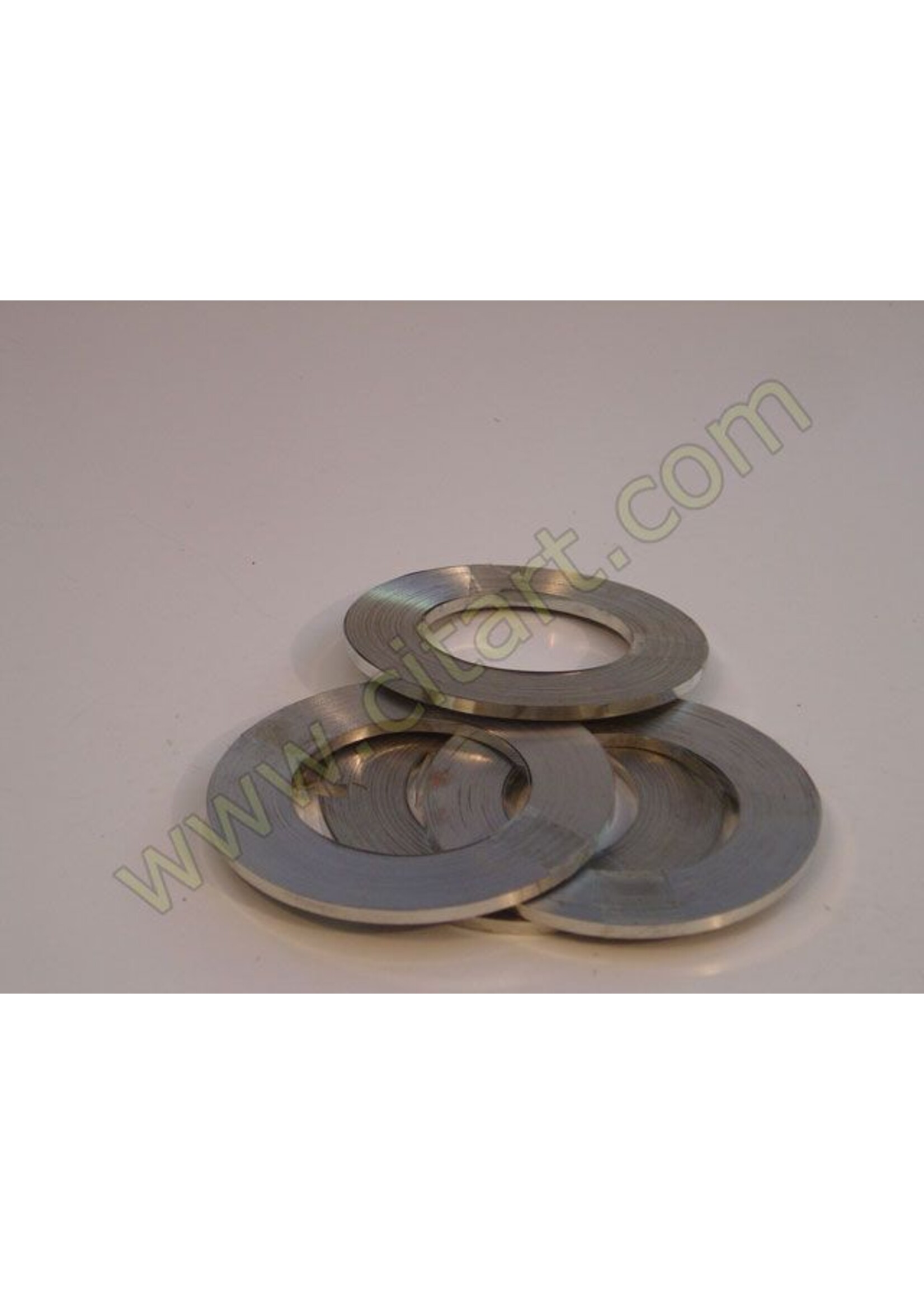 Stainless band 25m + 100 clips 5mm