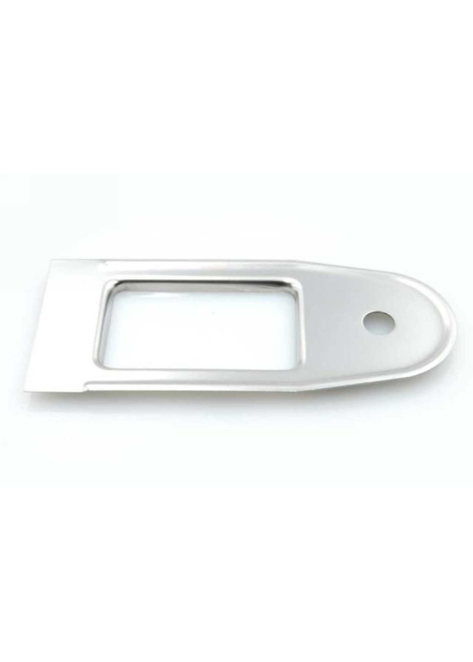 Plaquette passage tirant porte arrière Inox Nr Org: D84260