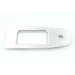 Check plate passage rear door aluminium