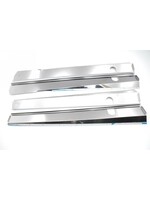 Dorpel RVS glimmend break / cabriolet - 4 stuks