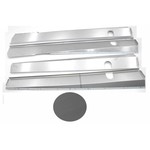 Body panels stainless steel mat break / cabriolet - 4 parts