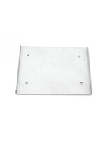Reinforcement panel rear floor jack stud