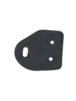 Rubber connecting front bumper-wing