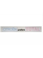 Sticker"citroen prefere total" lang
