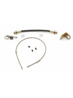 Replacement articulated brake pipe right LHM - 9 parts