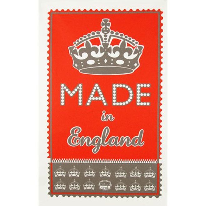 Tea Towel 'Made in England'