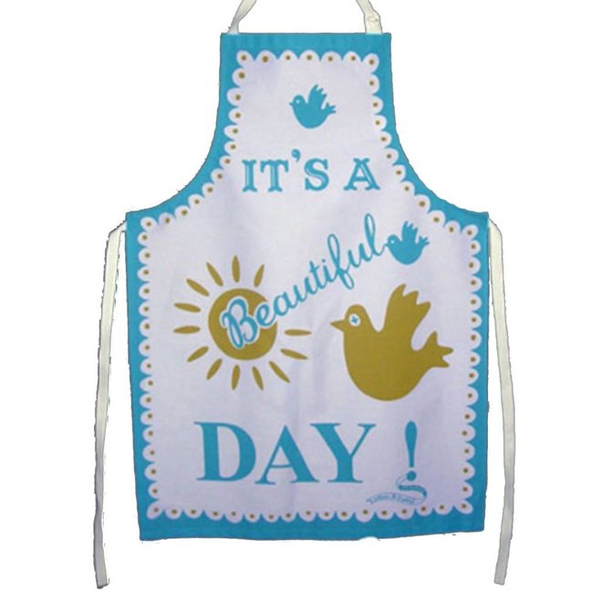 Apron 'It's a beautiful day'