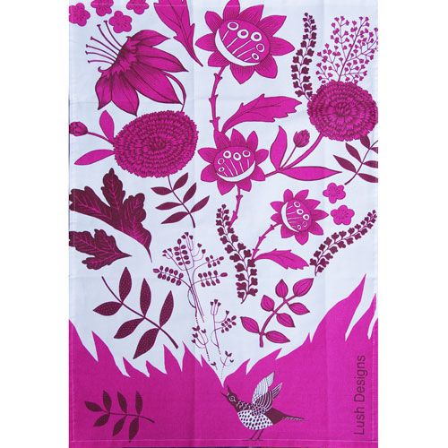 Lush Designs Bird Song Tea Towel - Tea towel Shop