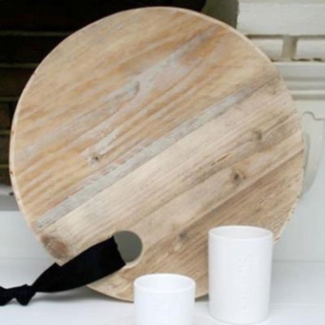 Round Wooden Shelf