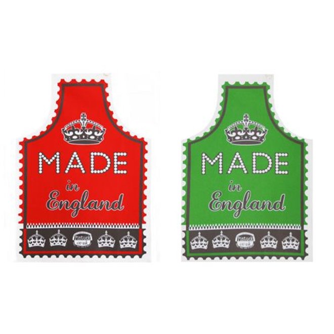 Keukenschort 'Made in England'
