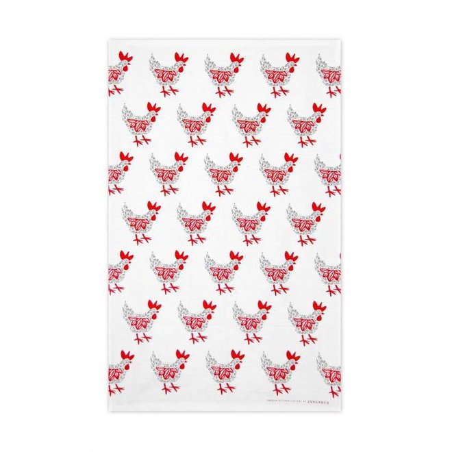 Chicken Tea Towel