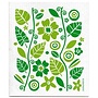 Biologische vaatdoek blad & bloem