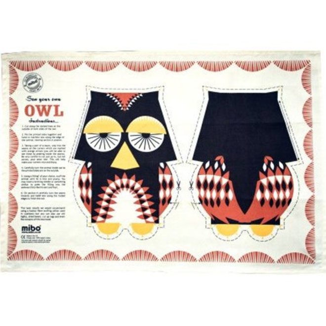 Owl Tea Towel