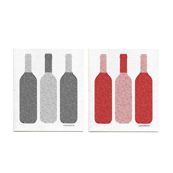 Wine bottles Dish Cloth