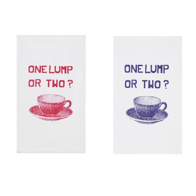 One lump or two Tea Towel