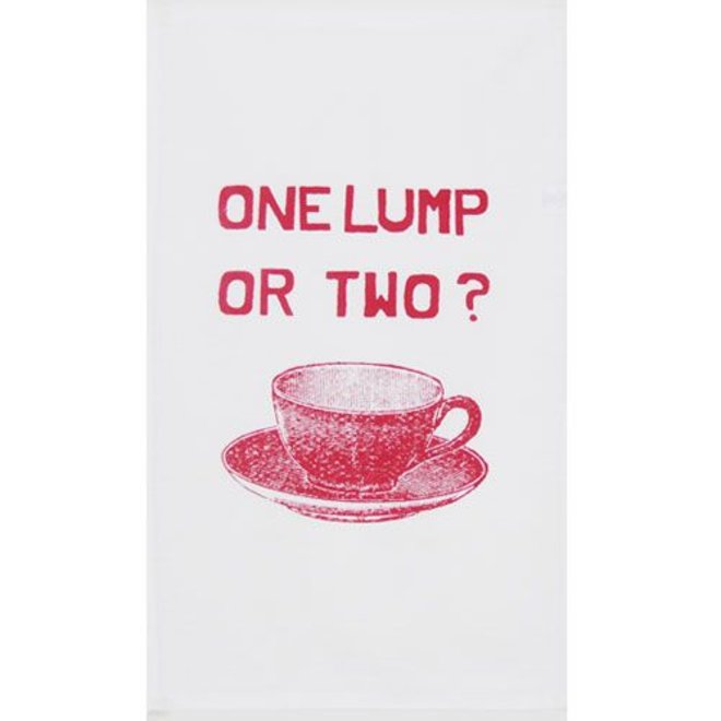 One lump or two Tea Towel