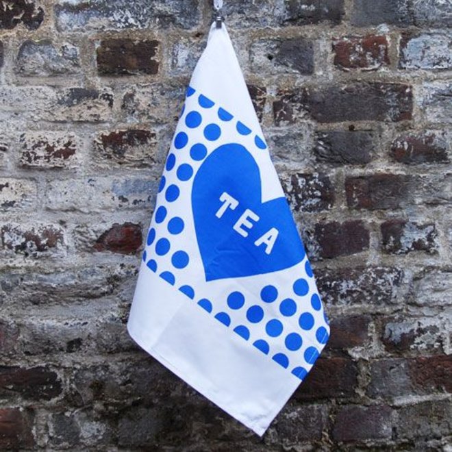 Tea Heart Tea Towel