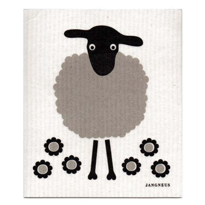 Tea towel and dishcloth set Sheeps
