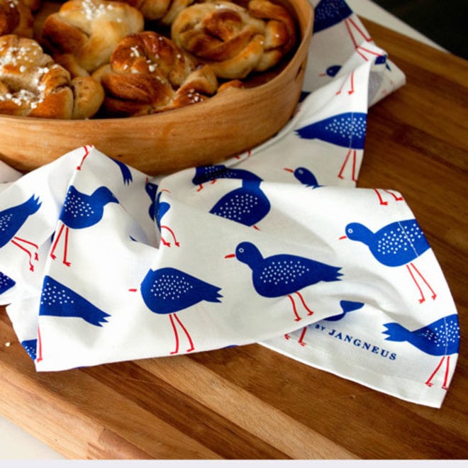 Kitchen textile set bird