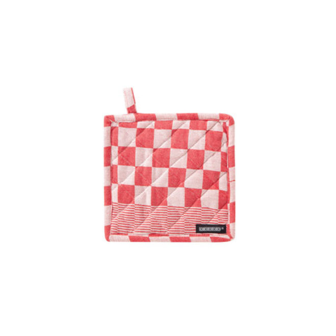 Potholder Barbeque red (1x)