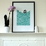 * Giclée print * Bigger boat