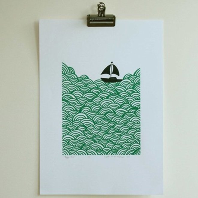 * GiclÃ©e print * Bigger boat