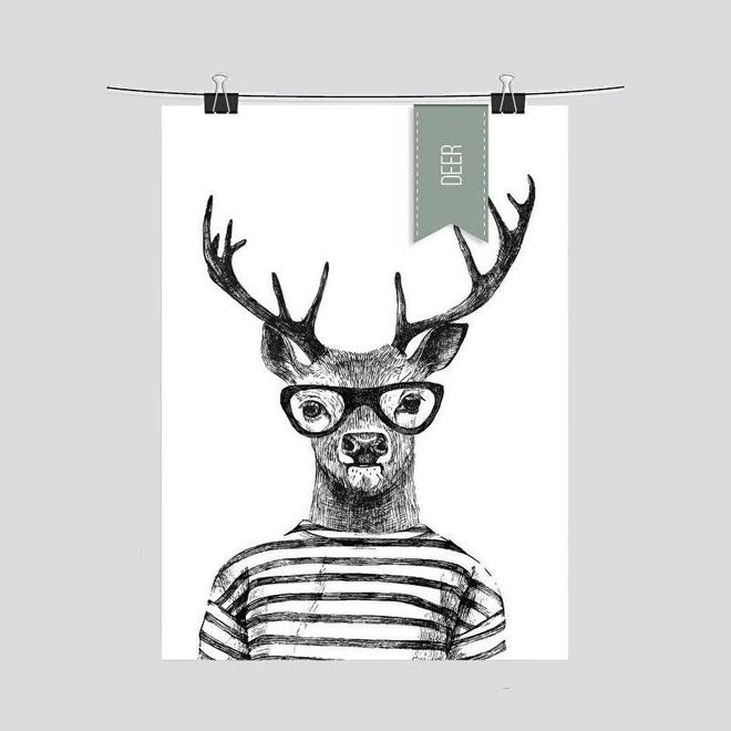 Print Deer