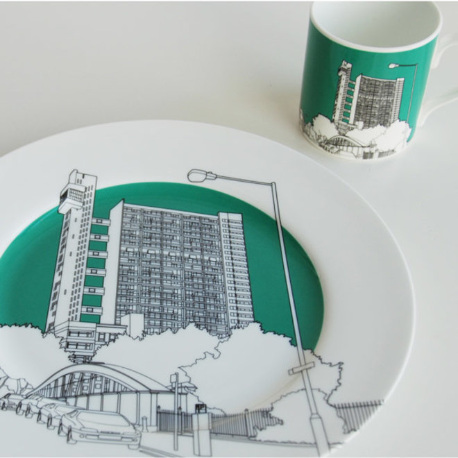 Plate Trellick limited edition