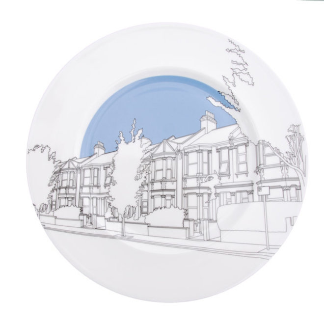 Plate Kensal Green limited edition